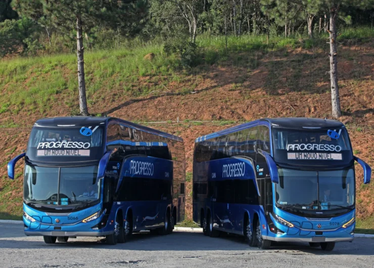 Auto Viação Progresso investe em ônibus Volvo de última geração