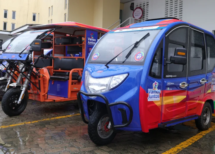 Triciclos elétricos em Fortaleza alcançam 1.000 viagens e reduzem poluição